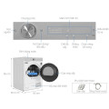 Kích thước máy sấy bơm nhiệt Samsung Bespoke AI 9 kg DV90BB9440GH/SV