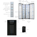 Kích thước tủ lạnh 2 cánh side by side Inverter 635 lít Samsung RS64R53012C/SV