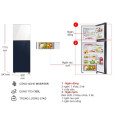 Kích thước tủ lạnh 2 cánh Inverter Bespoke 305 lít Samsung RT31CB56248ASV