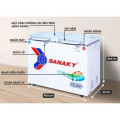 Kích thước Tủ Đông SANAKY VH2599W2KD