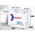 Kích thước Tủ Đông SANAKY VH2599W4K