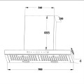 Máy hút mùi âm tủ Chef’s EH-R908E3T