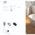 Kích thước bồn tắm Susan EuroKing không massage EU-6034 White