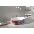 Hình ảnh bồn tắm LouiBse EuroKing không massage EU-6037 Hoa văn