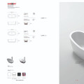 Kích thước bồn tắm LouiBse EuroKing không massage EU-6037 Hoa văn