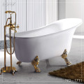 Ảnh bồn tắm EuroKing không massage NG-1711-1600(White+Chrome)