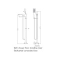 Kích thước vòi sen tắm gắn bồn EuroKing EU-51028