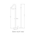 Kích thước vòi sen tắm gắn bồn EuroKing EU-61015