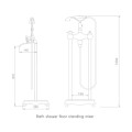 Kích thước vòi sen tắm gắn bồn EuroKing EU-51017
