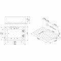 Kích thước bồn tắm massage NOFER NG-818