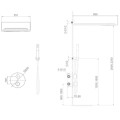 Kích thước sen tắm EUROKING EU-1460900