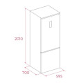 Kích thước tủ lạnh 2 cánh 378L Teka Van Gogh RBF 88670 VG 113400045
