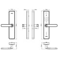 Khóa điện tử Hafele ZENITH - ML2501W 499.21.225