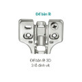 Hình ảnh bản lề GrandX Capella Inox SUS 304 XC.S304C3D