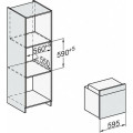 Kích thước lò nướng nhiệt phân Miele H 7260 BP