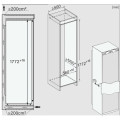 Kích thước tủ đông lắp âm Miele FNS 7740 D 125tủ đông lắp âm Miele FNS 7740 D 125