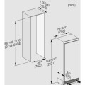 Kích thước tủ mát Miele MasterCool K 2802 VI