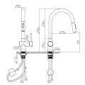 Vòi Rửa Chén bát Kluger KLF0008SC