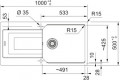 Chậu rửa chén Franke UBG 611-100 1 hố