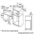 Lò Vi Sóng Âm Tủ Bosch BEL554MB2 25L