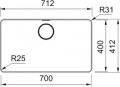 Chậu Rửa Bát 1 Hố Franke MYX 210-70