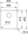 Chậu Rửa Chén Bát Franke 1 Hố BOX 210-36