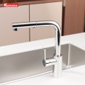 Vòi rửa bát dây rút Konox Vira Chrome