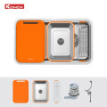 Chậu rửa bát phong cách Nhật Konox R50 Tari 8047SU