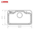 Chậu rửa bát Konox Dekor 8048SU Workstation Sink