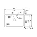 Chậu rửa chén Franke BCX 110-75 TL