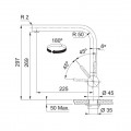 Vòi rửa chén INOX FRANKE CT1012S