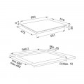 Bếp từ âm FRANKE FSM 654 I BK