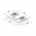 Bếp gas âm Franke FS7226