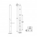 Chốt cửa âm 200mm Hafele 911.62.182