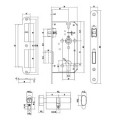 Bộ Khóa Tay Nắm Cửa DIY Set C Hafele 499.63.616