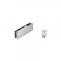 Kẹp kính trên Inox mờ Hafele 489.81.020