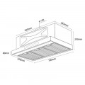 Máy Hút Mùi Âm Tủ Kocher TURBO X3D-365-AUC