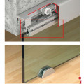 Bộ kẹp kính Hafele 940.43.400