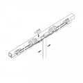 Bộ phụ kiện cửa trượt đồng bộ cho Classic P Hafele 940.44.002