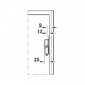 Tay nâng cánh tủ Duo Forte Hafele 373.66.700