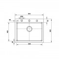 Chậu rửa chén bát Hafele HS G6150 565.84.271