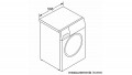 Kích thước Máy giặt quần áo Bosch WAW28440SG