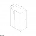 Kích thước tủ lạnh Side by Side Malloca MF-517SBS