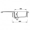 Chậu đá Hafele JULIUS HS-GSD10050 570.36.450