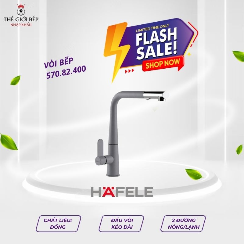 Vòi rửa bát Hafele HT20-GH1P259 570.82.400