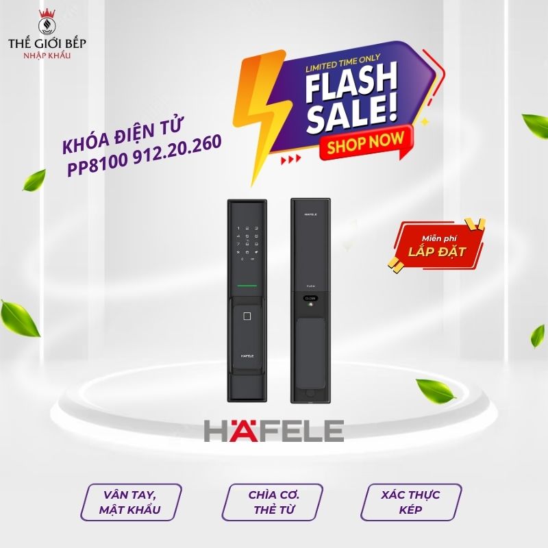 Khóa điện tử Hafele PP8100 912.20.260