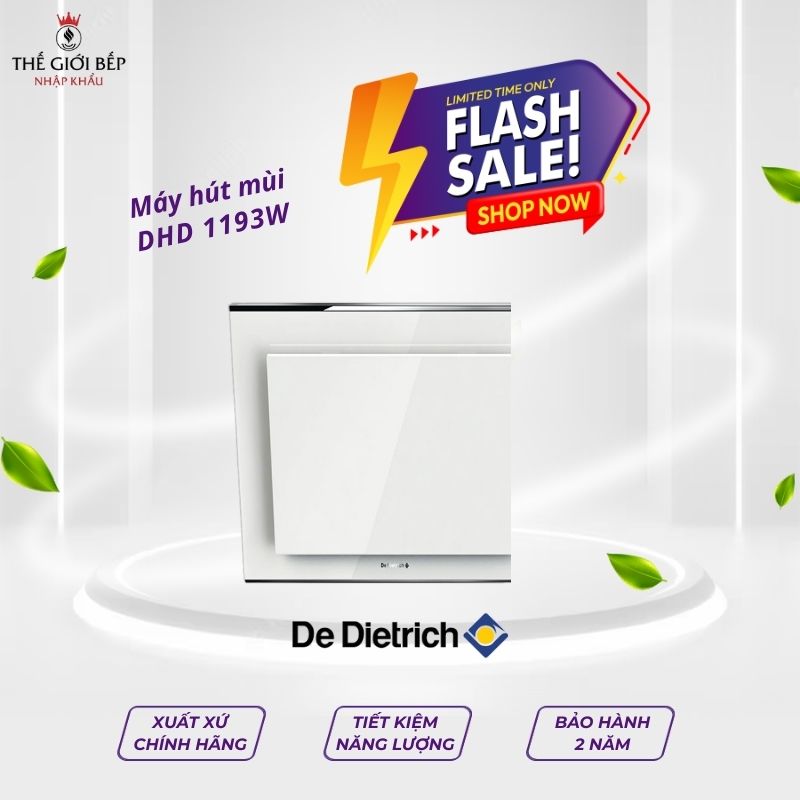 Máy khử mùi DE DIETRICH 90 cm DHD 1193W
