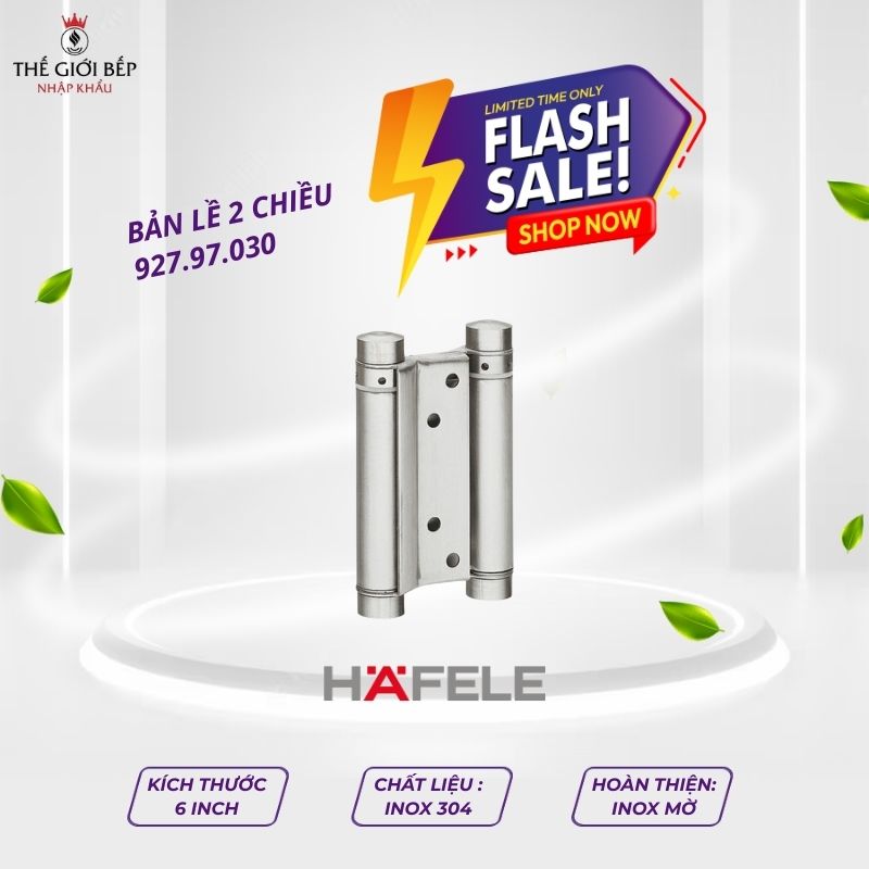 Bản lề 2 chiều Hafele tải trọng 25-30kg 927.97.030