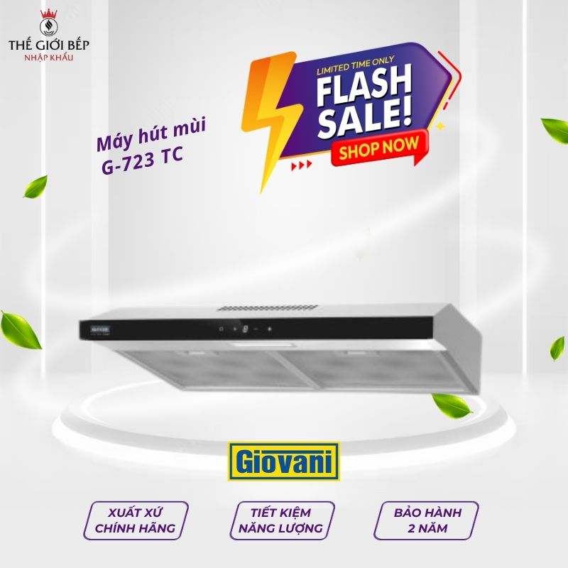 Máy hút mùi cổ điển Giovani G-723 TC