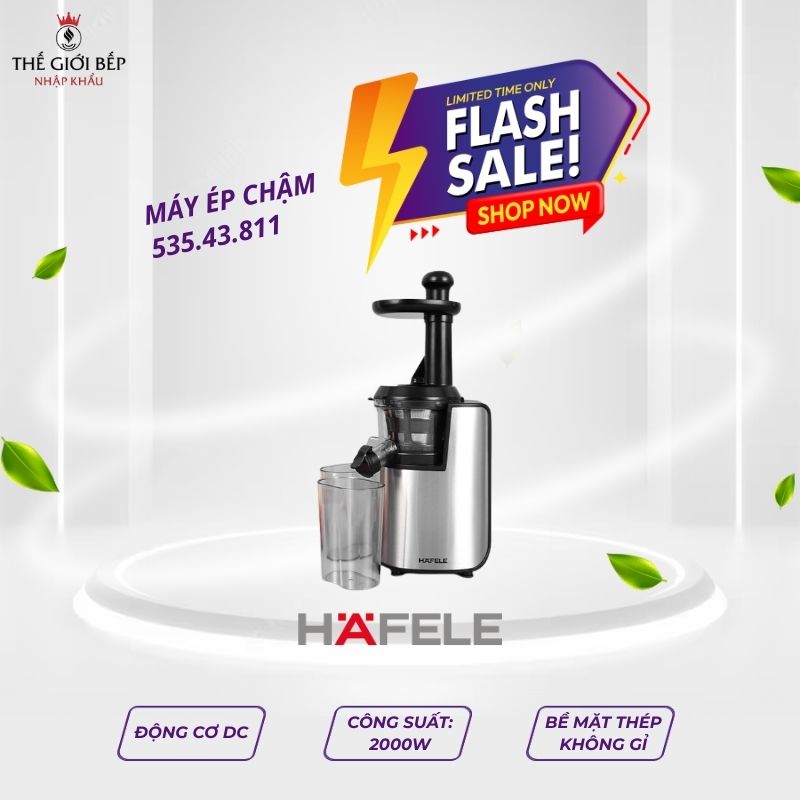 Máy ép chậm Hafele GS-133N 535.43.811